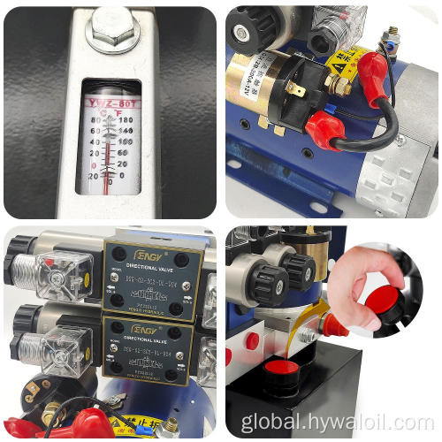 Electric Hydraulic Power Unit Lifting Horizontal Hydraulic Power Pack with Temp Gauge Supplier